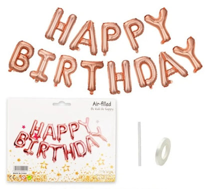 Birthday Letter Aluminum Film Party Balloons 1 Set