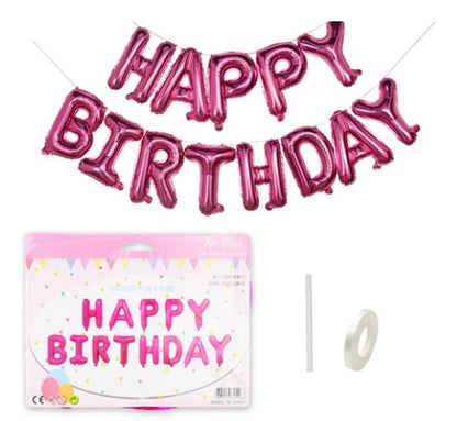 Birthday Letter Aluminum Film Party Balloons 1 Set