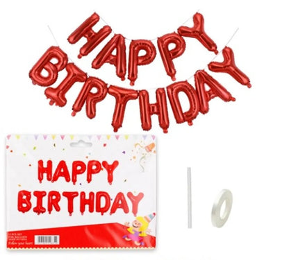 Birthday Letter Aluminum Film Party Balloons 1 Set