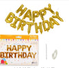 Birthday Letter Aluminum Film Party Balloons 1 Set