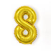 Birthday Number Aluminum Film Party Balloon