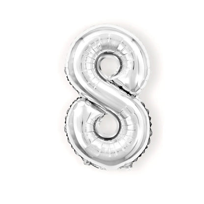 Birthday Number Aluminum Film Party Balloon