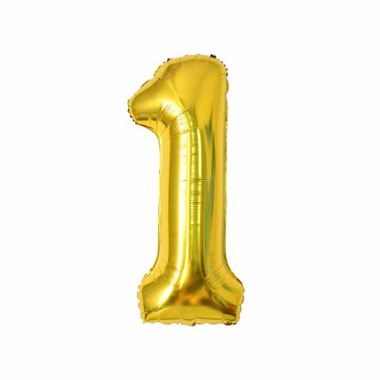 Birthday Number Aluminum Film Party Balloon