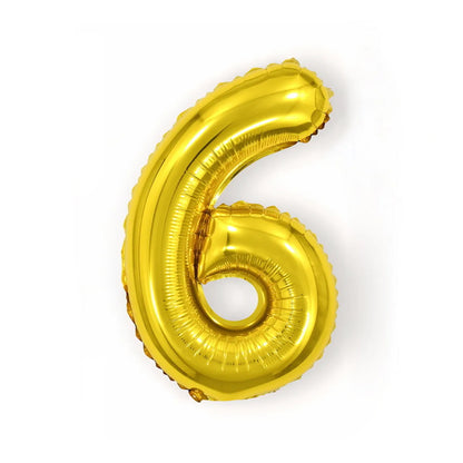 Birthday Number Aluminum Film Party Balloon