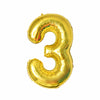 Birthday Number Aluminum Film Party Balloon