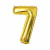 Birthday Number Aluminum Film Party Balloon