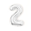 Birthday Number Aluminum Film Party Balloon