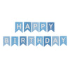 Birthday Simple Style Classic Style Letter Paper Birthday Hanging Flag