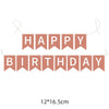 Birthday Simple Style Classic Style Letter Paper Birthday Hanging Flag