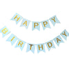 Birthday Simple Style Classic Style Letter Paper Birthday Hanging Flag