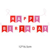 Birthday Simple Style Classic Style Letter Paper Birthday Hanging Flag