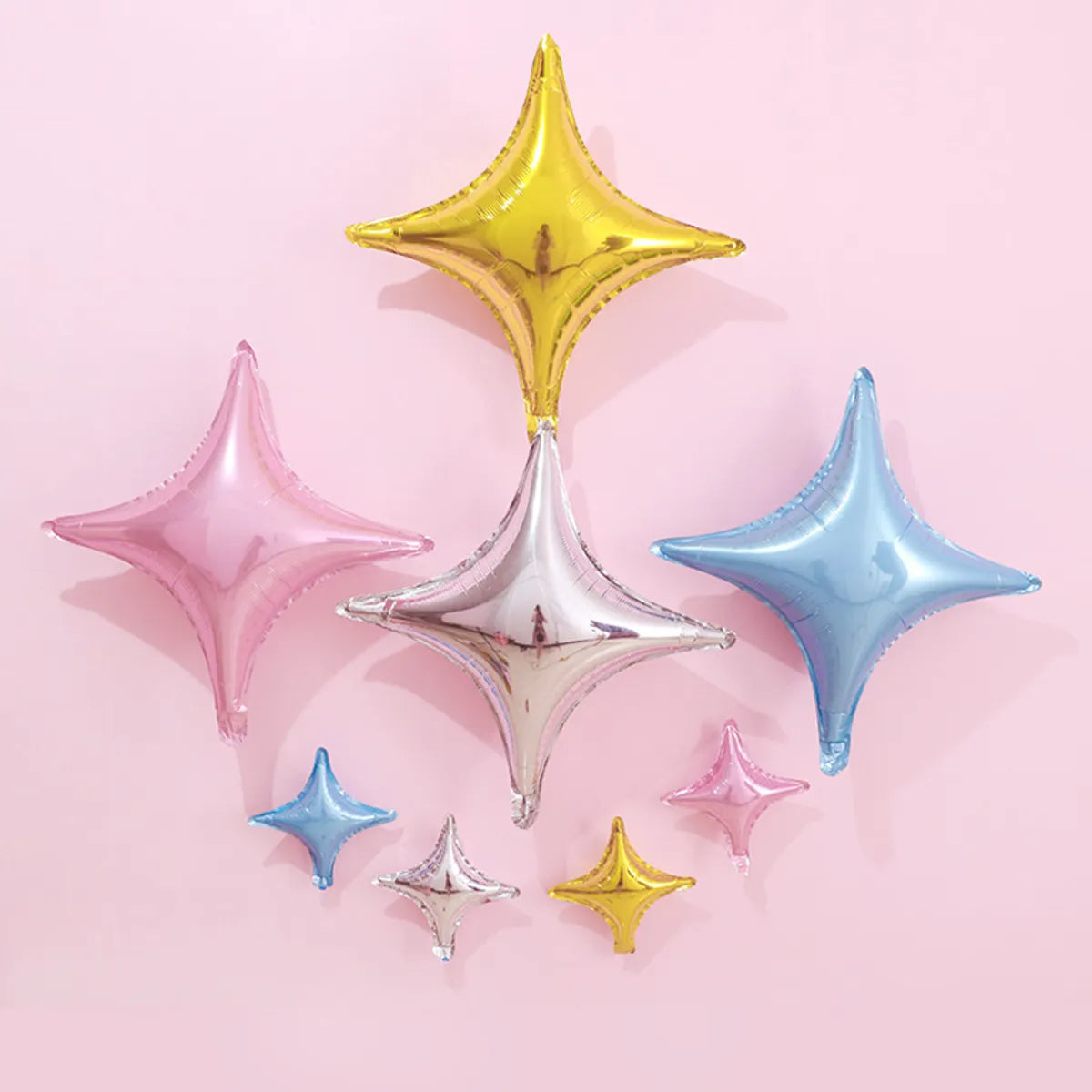 Birthday Star Aluminum Film Party Balloons 1 Piece