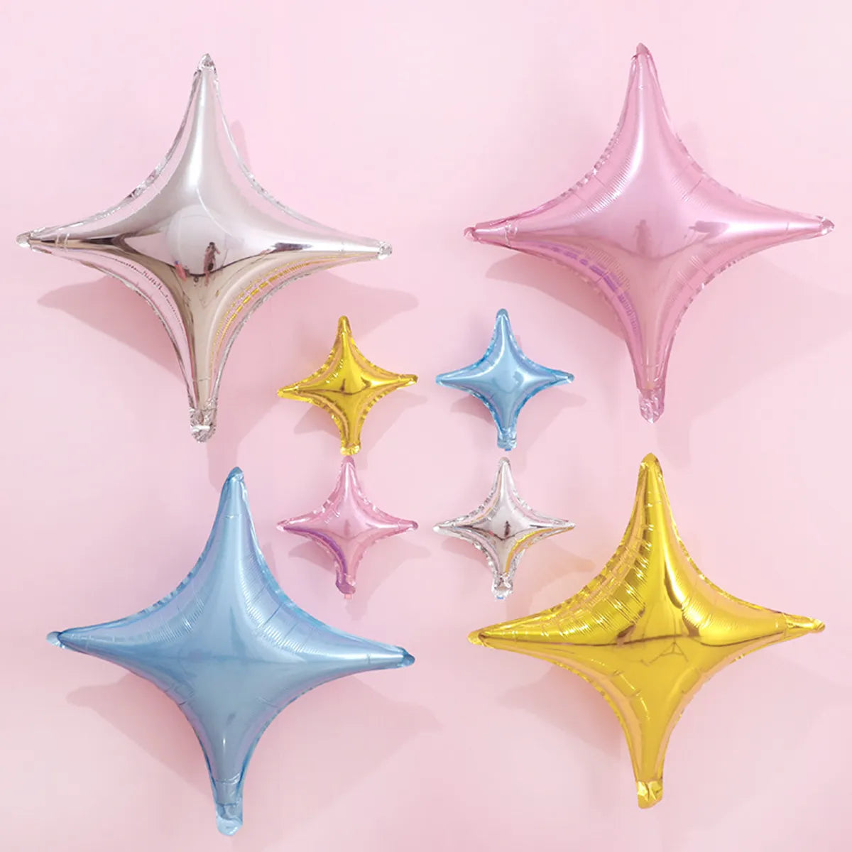 Birthday Star Aluminum Film Party Balloons 1 Piece