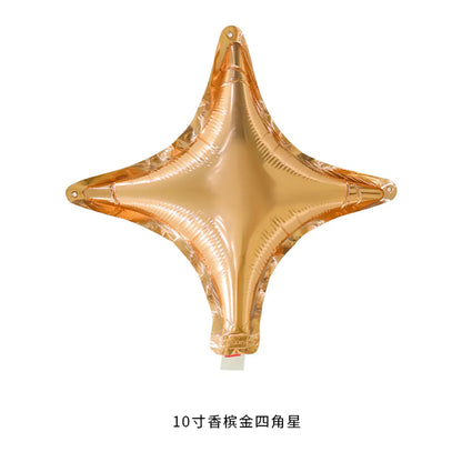 Birthday Star Aluminum Film Party Balloons 1 Piece