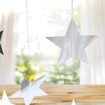 Birthday Star Paper Party Banner