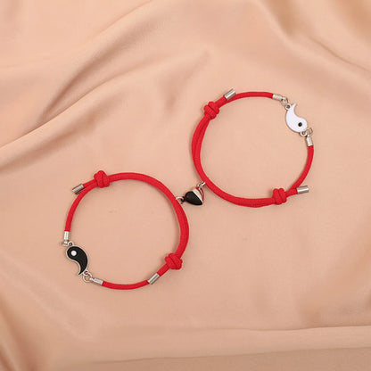 Ethnic Style Alloy Stoving Varnish No Inlaid Couple Bracelets