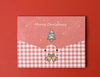 Blessing Diy Folding Message Cartoon Christmas Series Greeting Card