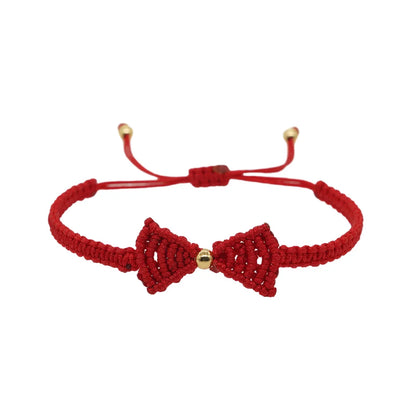 Bohemian Bow Knot Rope Knitting Women's Bracelets