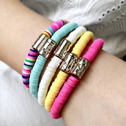 Bohemian Color Handmade Soft  Bracelet Female