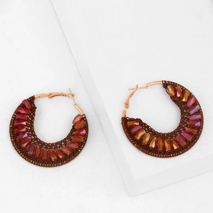 Fashion Geometric No Inlaid Earrings