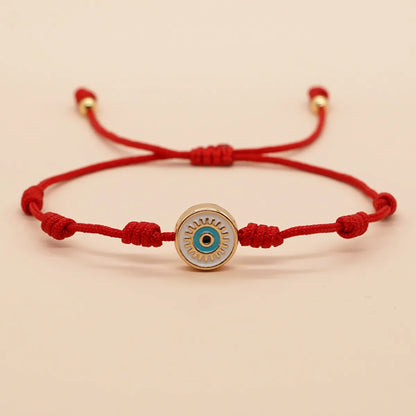 Bohemian Eye Alloy Rope Handmade Women'S Bracelets