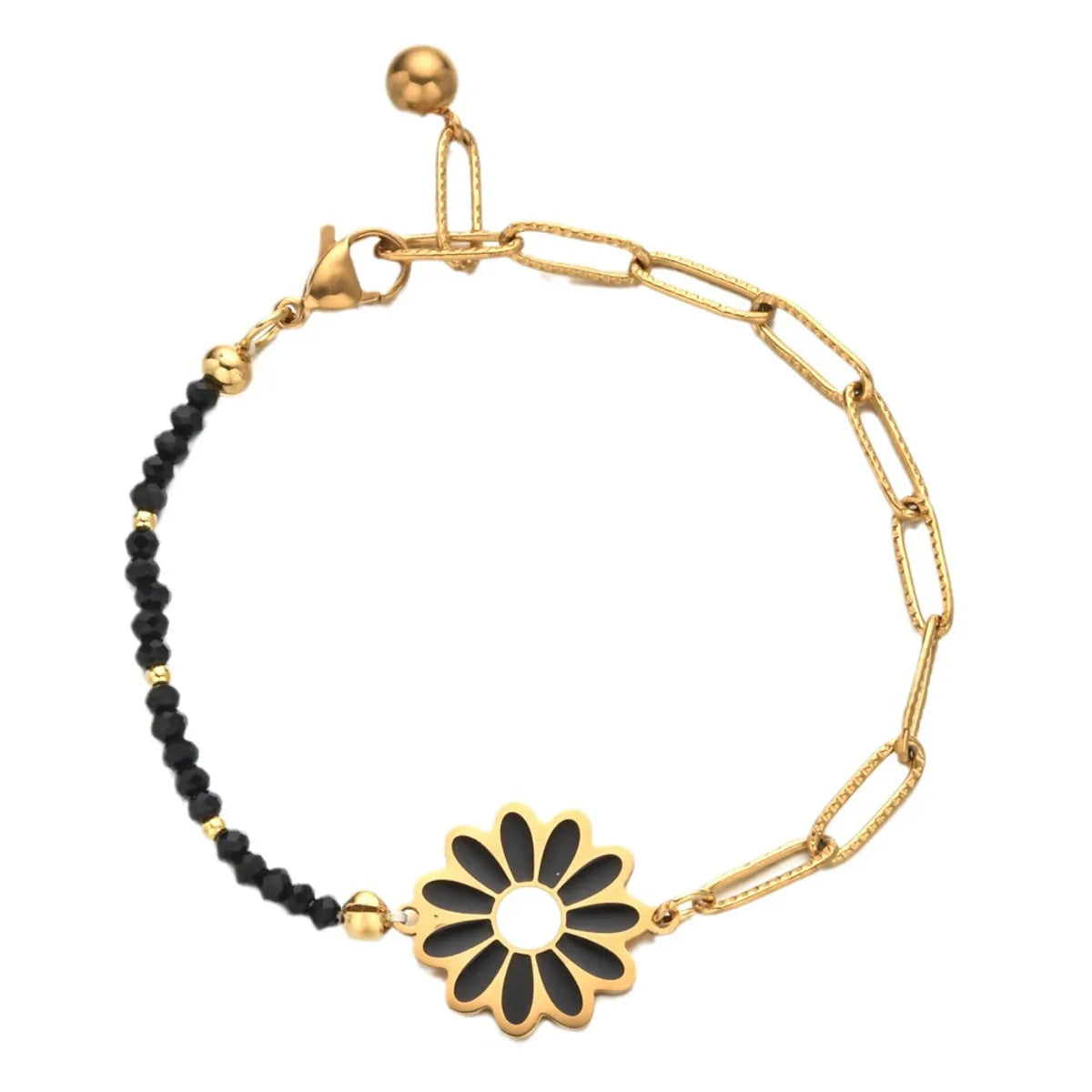 Bohemian Flower Stainless Steel Bracelets