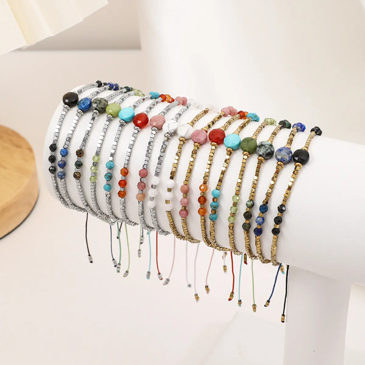 Bohemian Geometric Agate Women's Bracelets