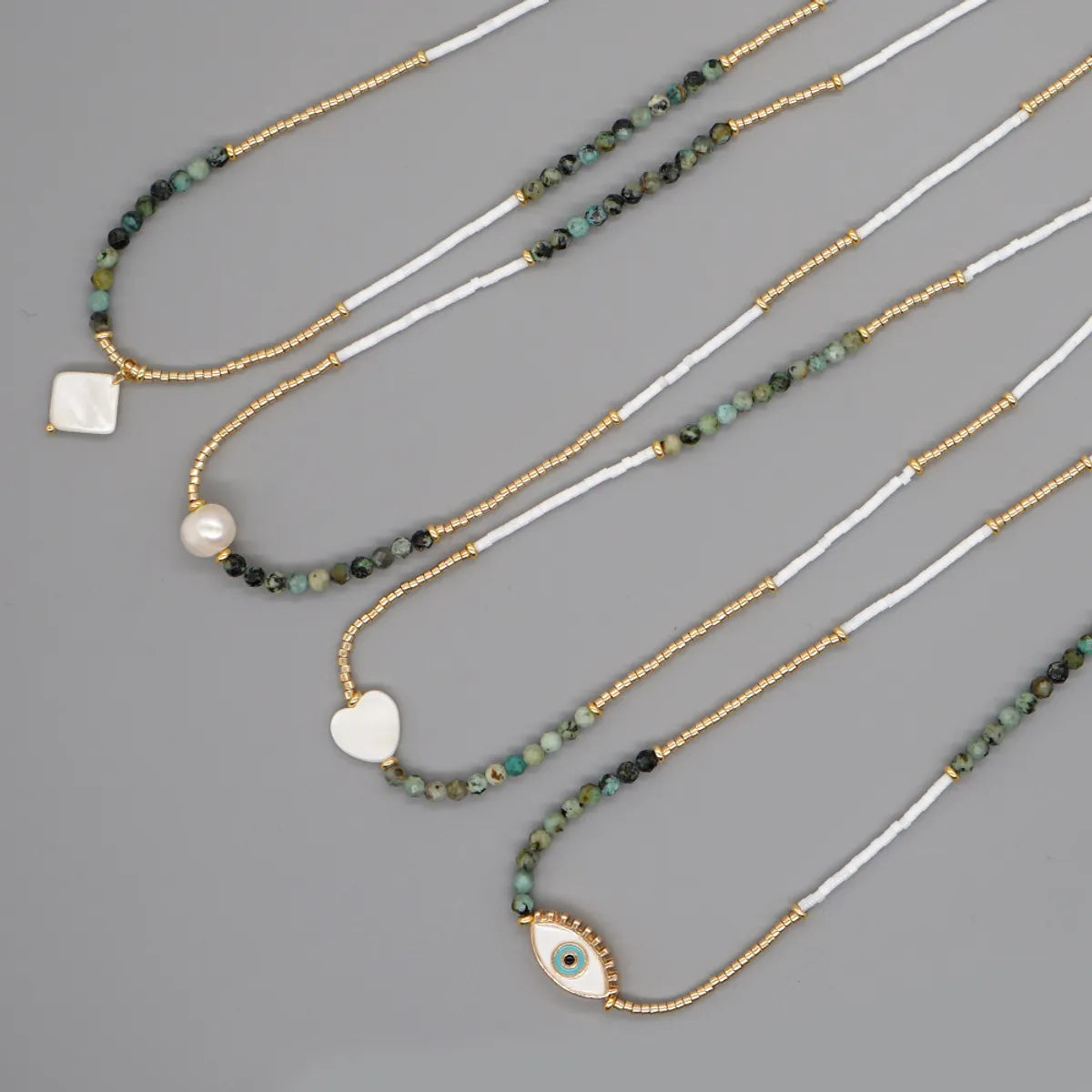 Bohemian Geometric Alloy Wholesale Necklace