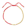 Bohemian Geometric Glass Seed Bead Wholesale Drawstring Bracelets