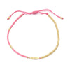 Bohemian Geometric Glass Seed Bead Wholesale Drawstring Bracelets