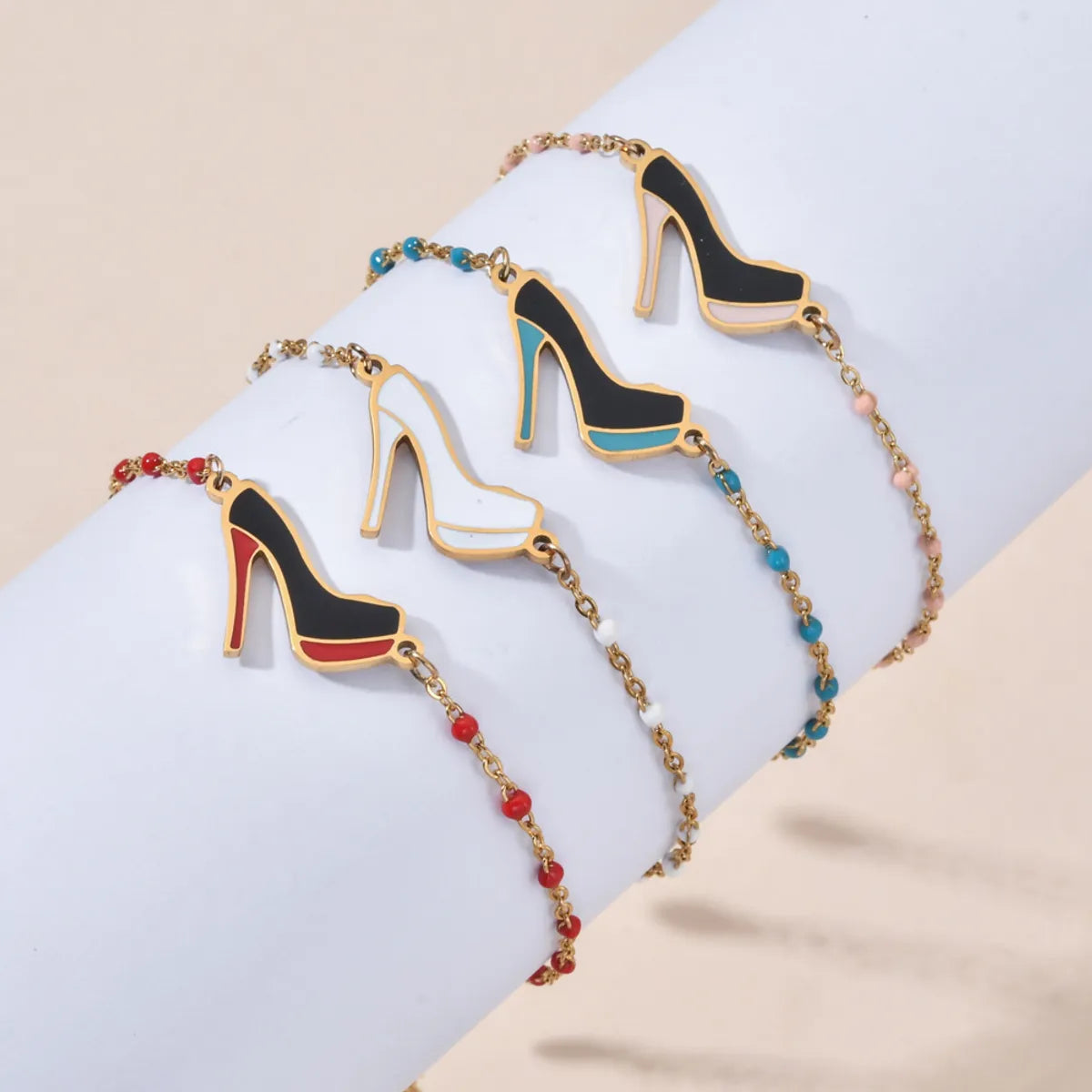 Bohemian High Heel Stainless Steel Plating Bracelets