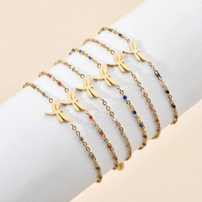 Bohemian Insect Stainless Steel Plating Bracelets