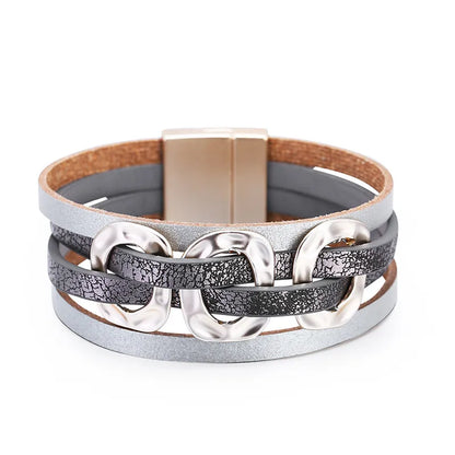 Bohemian Leather Bracelet