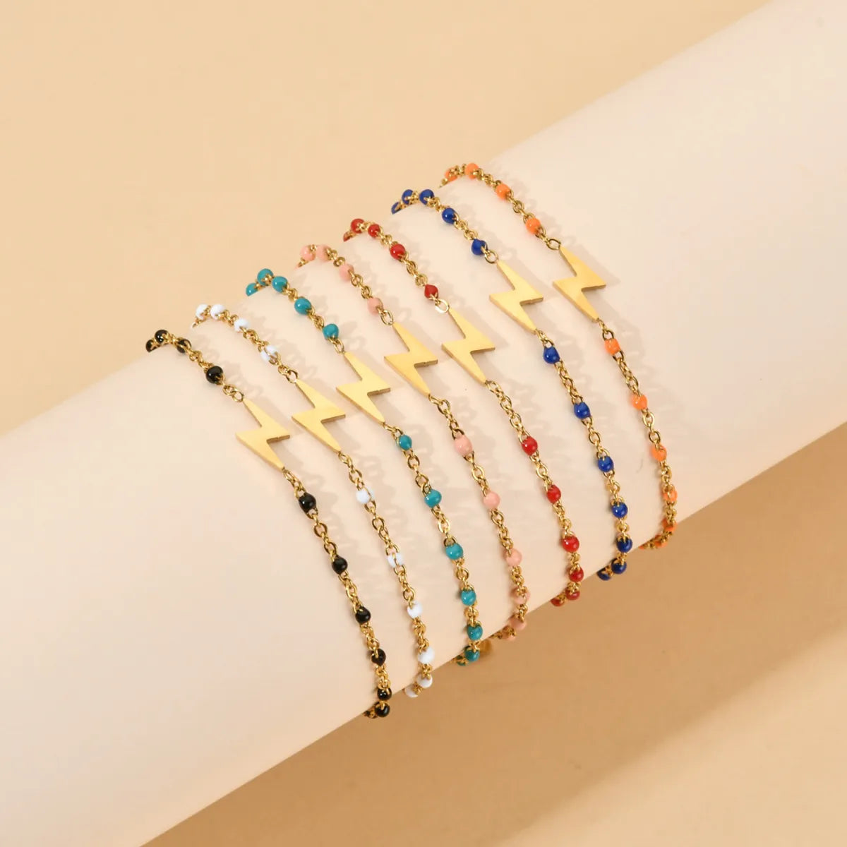 Bohemian Lightning Stainless Steel Plating Gold Plated Bracelets