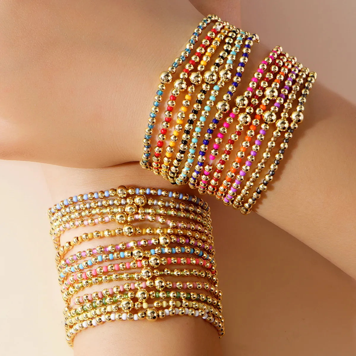 Bohemian Round Seed Bead Wholesale Bracelets