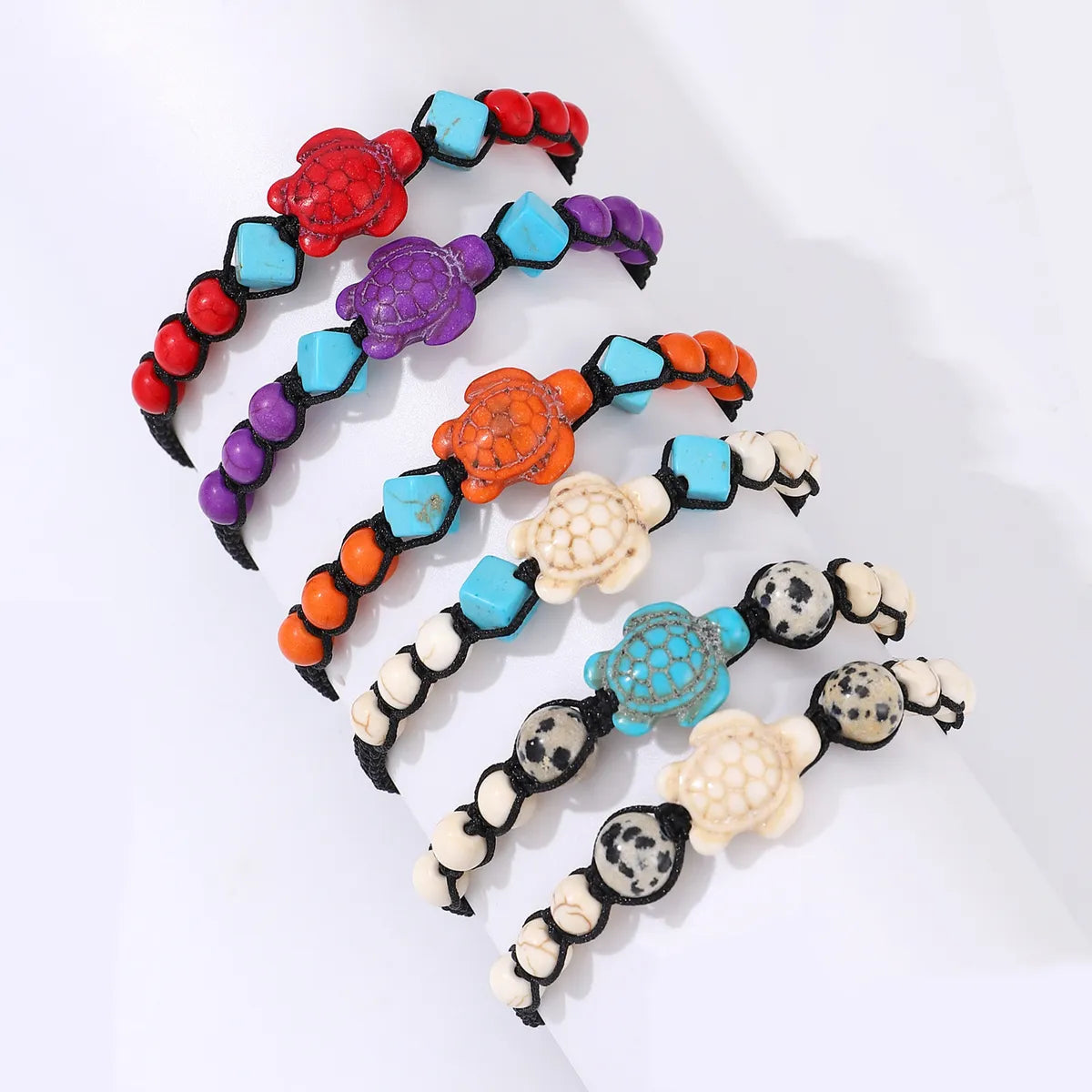 Bohemian Streetwear Tortoise Turquoise Women's Bracelets