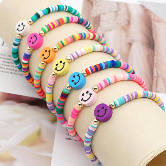 Bohemian Style Simple Soft  Smile Bracelet