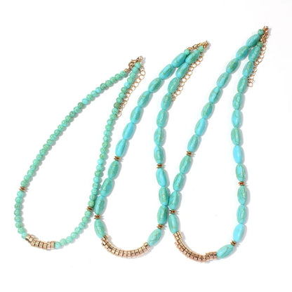 Bohemian Style Turquoise Multi-layer Personalized Fashion Necklace For Women