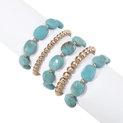 Bohemian Sweet Geometric CCB Arylic Wholesale Bracelets