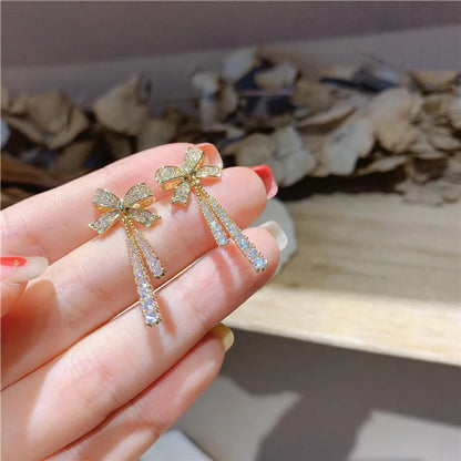 Fashion Geometric Plating Alloy No Inlaid Earrings Ear Studs