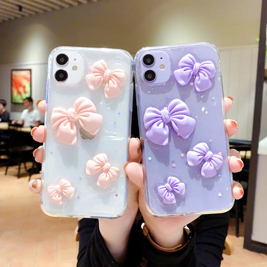 Bowknot Mobile Phone Case Suitable For  Note10 Pro Redmi K30 Pro