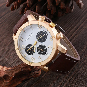 Boyfriend Classic Style British Style Square Needle Quartz Men'S Watches