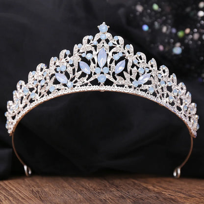 Bridal Crown Alloy Inlay Rhinestones Crown