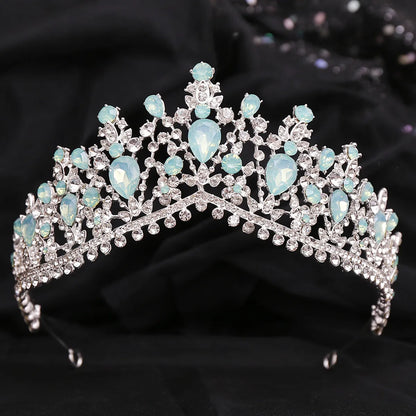 Bridal Crown Alloy Inlay Rhinestones Crown