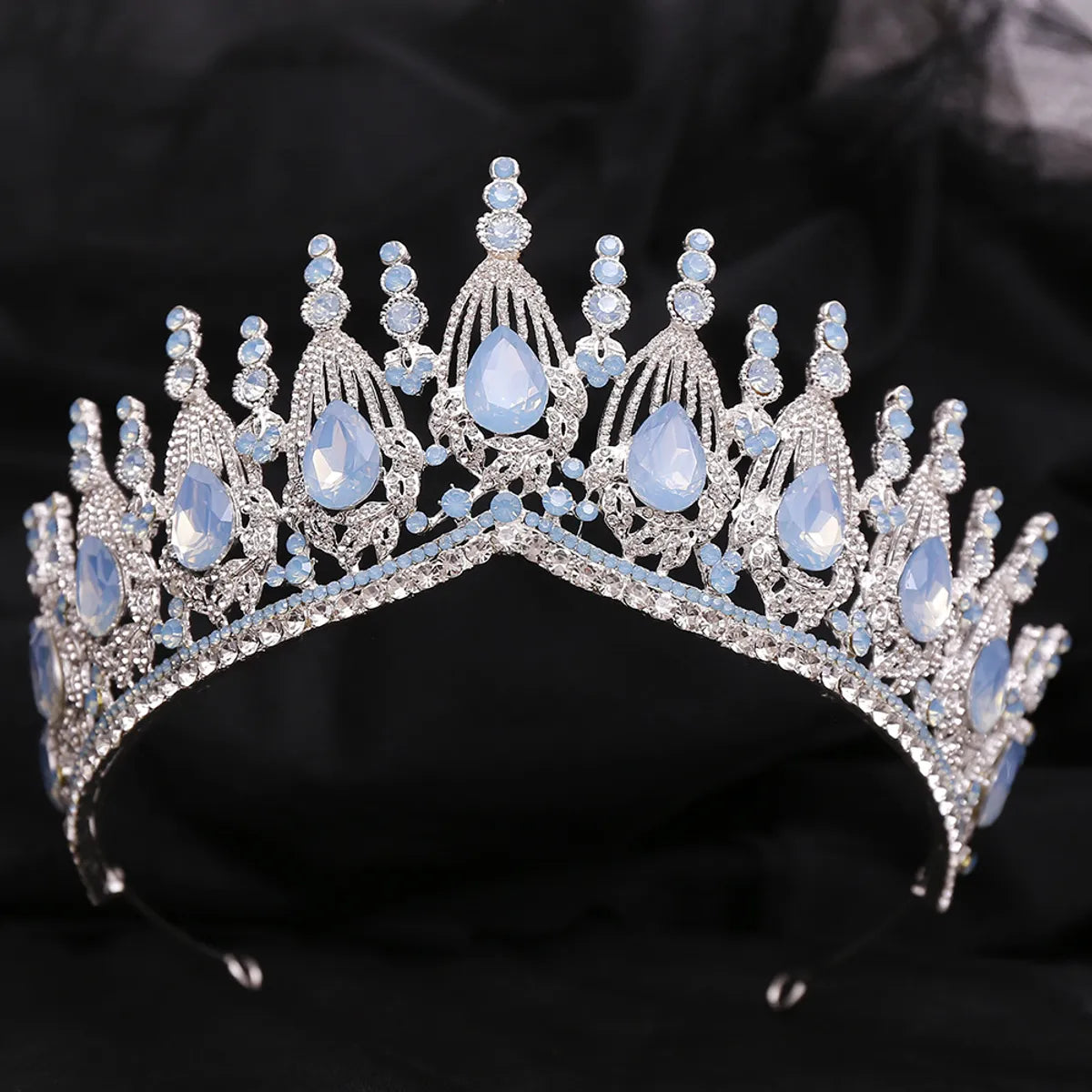 Bridal Crown Alloy Inlay Rhinestones Crown