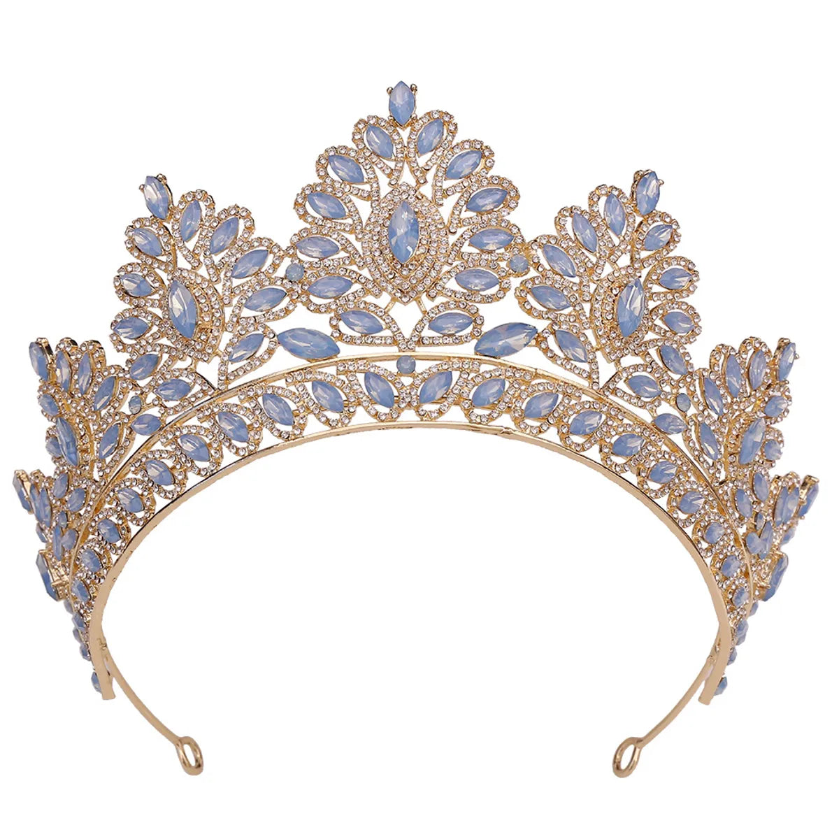 Bridal Crown Alloy Inlay Rhinestones Crown