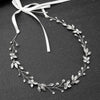 Bridal Jewelry Leaves Rhinestone Hairband Bridal Wedding Headdress