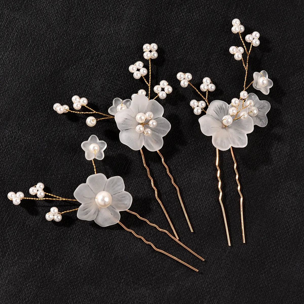 Women'S Sweet Flower Metal Hairpin