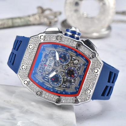 Business Number Buckle Quartz Men'S Watches