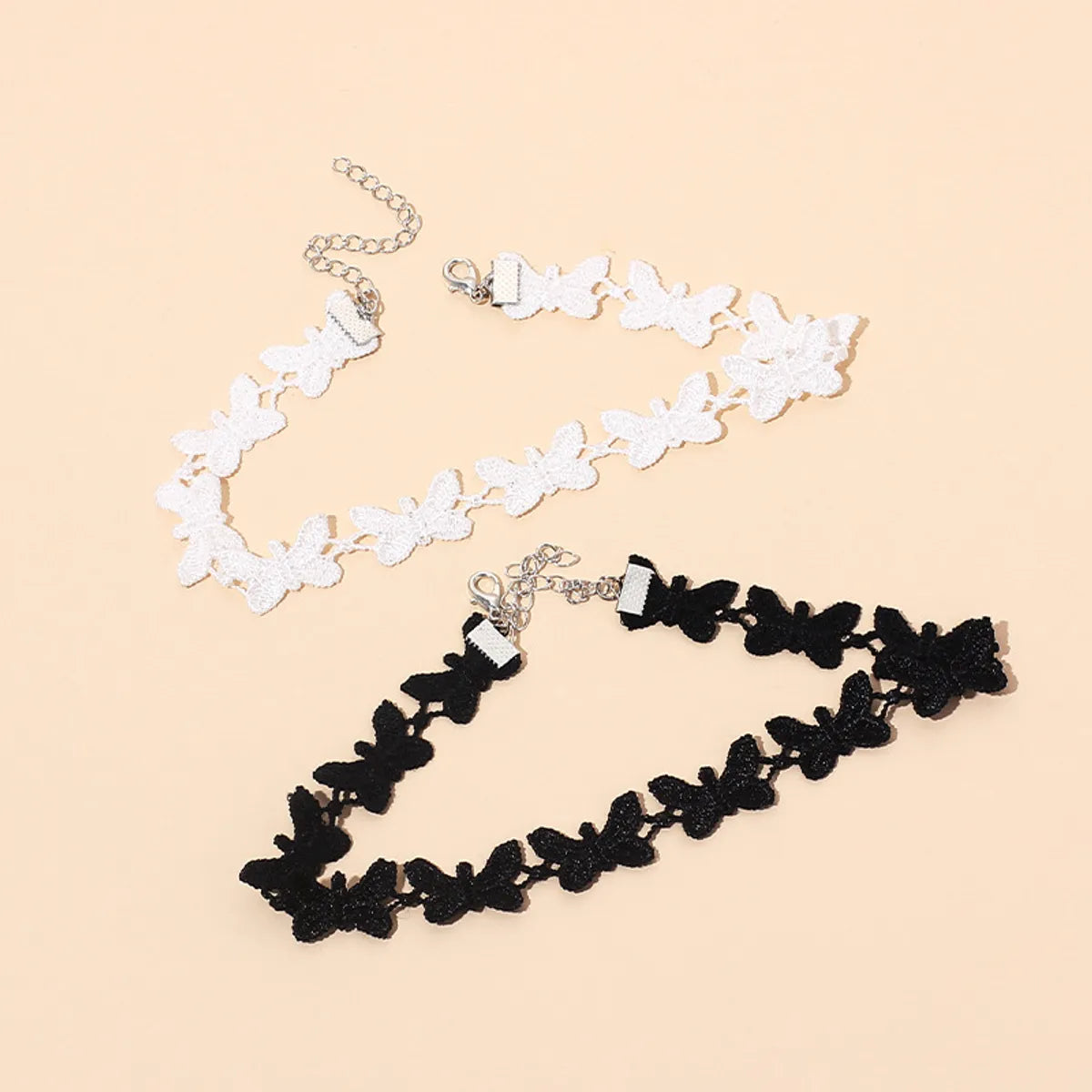 Butterfly  Fashion Vibrato New Lace Short  Necklace